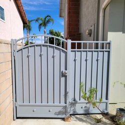 Lee's Iron Works - After photo of side gate