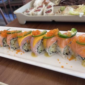 Sushi Ken - Silver Roll: this was good; the jalapeño on top gave a nice kick in each bite - Sushi Bars Near Me - Fremont, California Sushi Ken - Silver Roll: this was good; the jalapeño on top gave a nice kick in each bite - Sushi Bars Near Me - Fremont, California