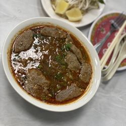 Pho Hoan Palace - Beef satay pho sub meatballs instead of beef slices