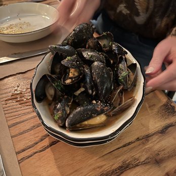 Gocciolina - Mussels in tomato broth -- not bad, though not amazing either. At least they didn't taste fishy - Italian Near Me - Durham, North Carolina Gocciolina - Mussels in tomato broth -- not bad, though not amazing either. At least they didn't taste fishy - Italian Near Me - Durham, North Carolina