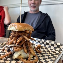 Ruby's Old Fashioned Hamburgers - Mushrooms burger