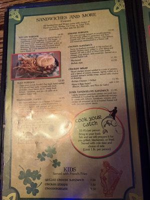 Menu photo 1 Kelly's Irish Pub South Padre Island, TX Menu photo 1 Kelly's Irish Pub South Padre Island, TX