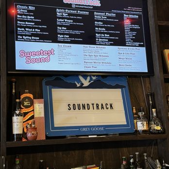 Soundtrack - Dessert menu - Cocktail Bars Near Me - San Francisco, California Soundtrack - Dessert menu - Cocktail Bars Near Me - San Francisco, California