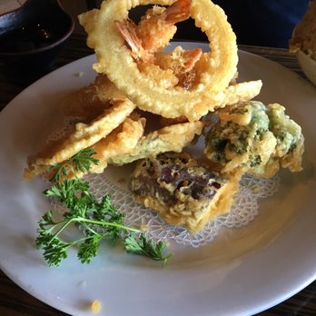 Sakura - Shrimp tempura comes with a salad and soup - Sushi Bars Near Me - Pearland, Texas Sakura - Shrimp tempura comes with a salad and soup - Sushi Bars Near Me - Pearland, Texas