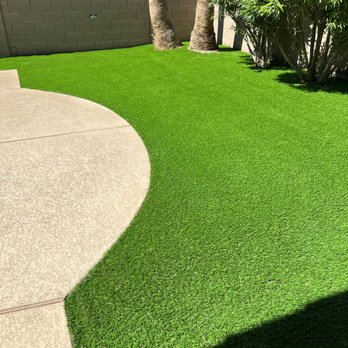 Green Tier Landscape - artificial grass in backyard - Landscaping Near Me