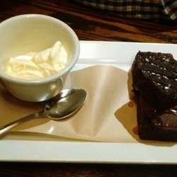D'arcy McGee's Irish Pub - Brownies and ice cream $6.95.