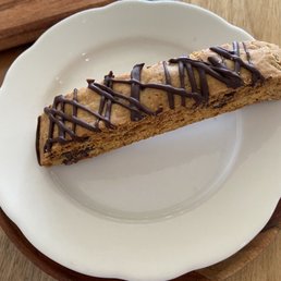 Chocolate chip biscotti