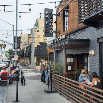Saint & Second - Entrance - New American Near Me - Long Beach, California