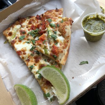 Sliver Pizzeria - One slice ft my half-eaten sliver and pesto sauce - Pizza Near Me - Berkeley, California Sliver Pizzeria - One slice ft my half-eaten sliver and pesto sauce - Pizza Near Me - Berkeley, California