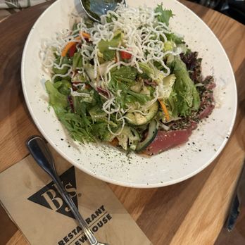 BJ's Restaurant & Brewhouse - Seared Ahi Salad - New American Near Me - San Bernardino, California BJ's Restaurant & Brewhouse - Seared Ahi Salad - New American Near Me - San Bernardino, California