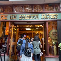Exterior outside entrance of The Old Spaghetti Factory - Entrance - Vancouver, British Columbia Exterior outside entrance of The Old Spaghetti Factory - Entrance - Vancouver, British Columbia