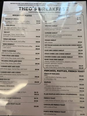 Menu photo 7 Theo's Cozy Corner Boston, MA
