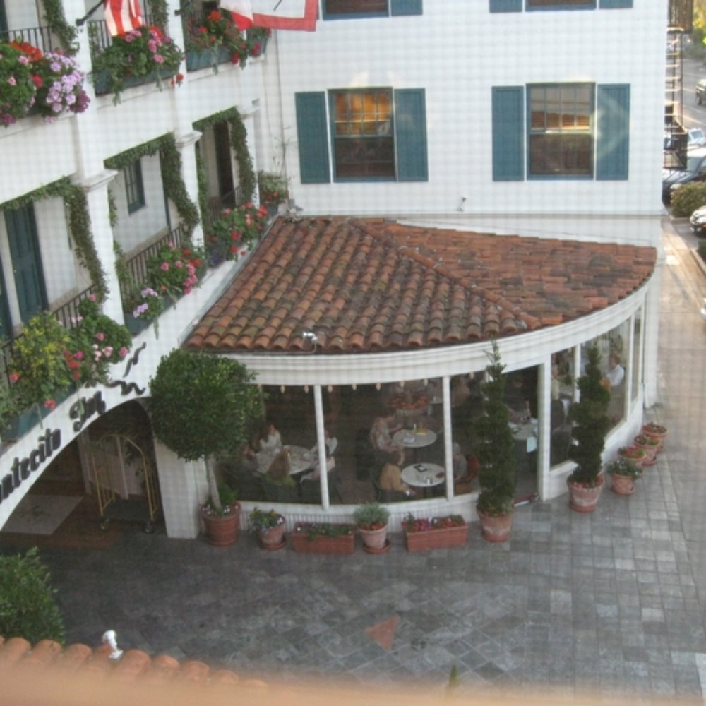 Montecito Inn - View from our room - Hotels Near Me - Santa Barbara, California Montecito Inn - View from our room - Hotels Near Me - Santa Barbara, California