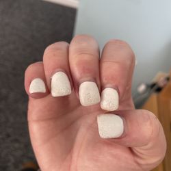Affinity Nails Salon - This is my Before photo, nail tech in Howell sucks