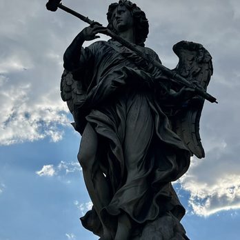 Ponte Sant'Angelo - Angel with the Sponge - Landmarks & Historical Buildings Near Me - Rome, RM Ponte Sant'Angelo - Angel with the Sponge - Landmarks & Historical Buildings Near Me - Rome, RM
