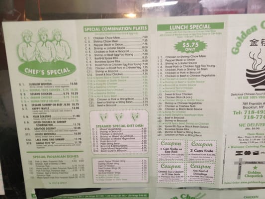 Menu photo 8 Golden Chopstick Brooklyn, NY
