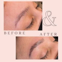 Beauty Bar on Main - Eyebrow lamination, tint, and shaping by Canei