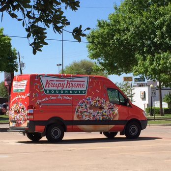 Krispy Kreme - Love the color of the Krispy Kreme Truck.. - Donuts Near Me - Allen, Texas