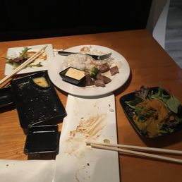 Leftover food they will charge you for Leftover food they will charge you for