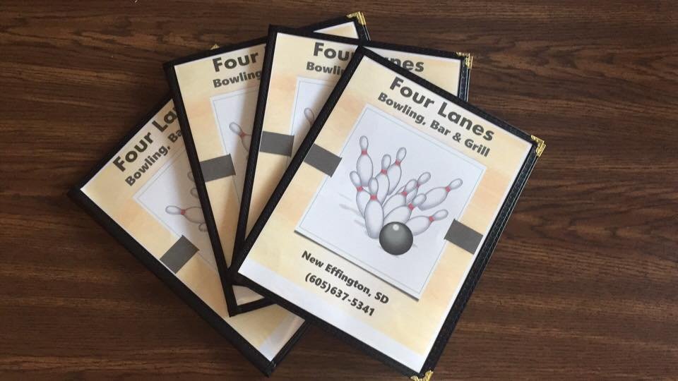 FOUR LANES BOWLING, BAR & GRILL 219 Main St, New Effington, South Dakota Bowling