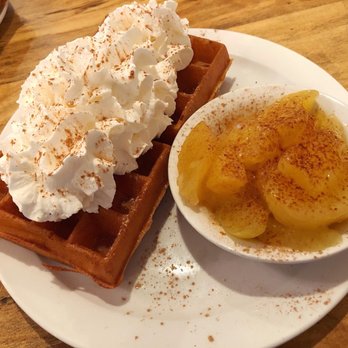 More Than Waffles - Waffles with cinnamon apples - Breakfast & Brunch Near Me - Encino, California More Than Waffles - Waffles with cinnamon apples - Breakfast & Brunch Near Me - Encino, California