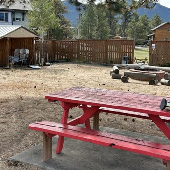 Blue Door - Campfire area was very unkept. - Hotels Near Me - Estes Park, Colorado