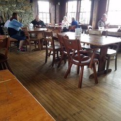 Bascom Lodge - Interior of dining room, Bascom Lodge