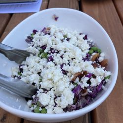 King Coil Spirits - Pea & ? Salad (didn't really taste the vinaigrette drsg)