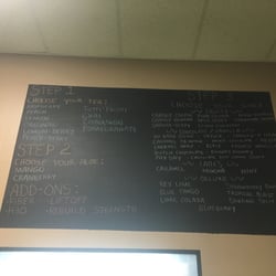 Amp'd Nutrition & Total Body Bootcamp - Menu
