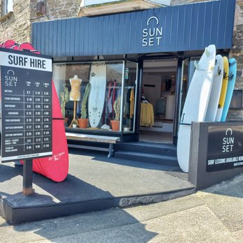 Sunset Surf Shop - Sporting Goods Near Me - Newquay, CON Sunset Surf Shop - Sporting Goods Near Me - Newquay, CON