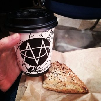 Methodical Coffee - Latte + Everything Bagel Scone - Coffee & Tea Near Me - Greenville, South Carolina