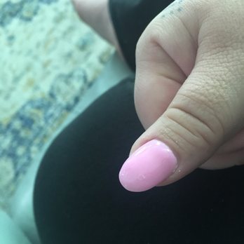 Escape Nails & Tan - Topcoat chipping and bubbling off less than two days later. - Nail Salons Near Me - Charlotte, North Carolina