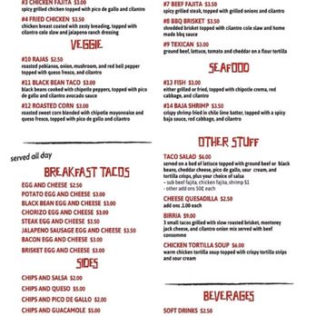 Tin Roof Tacos - Menu - Tacos Near Me - Boise, Idaho Tin Roof Tacos - Menu - Tacos Near Me - Boise, Idaho