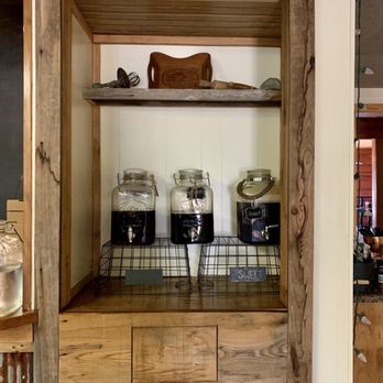 Jacob’s Well - a shelf with jars of coffee - Bakeries Near Me - Camden, Arkansas Jacob’s Well - a shelf with jars of coffee - Bakeries Near Me - Camden, Arkansas