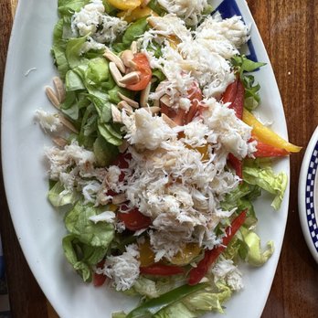 Duke's Seafood West Seattle - Grab Your Bibb Dungeness Crab Salad - Seafood Near Me - Seattle, Washington