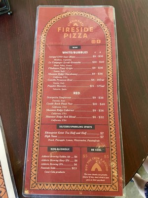 Menu photo 1 Fireside Pizza Cincinnati, OH Menu photo 1 Fireside Pizza Cincinnati, OH