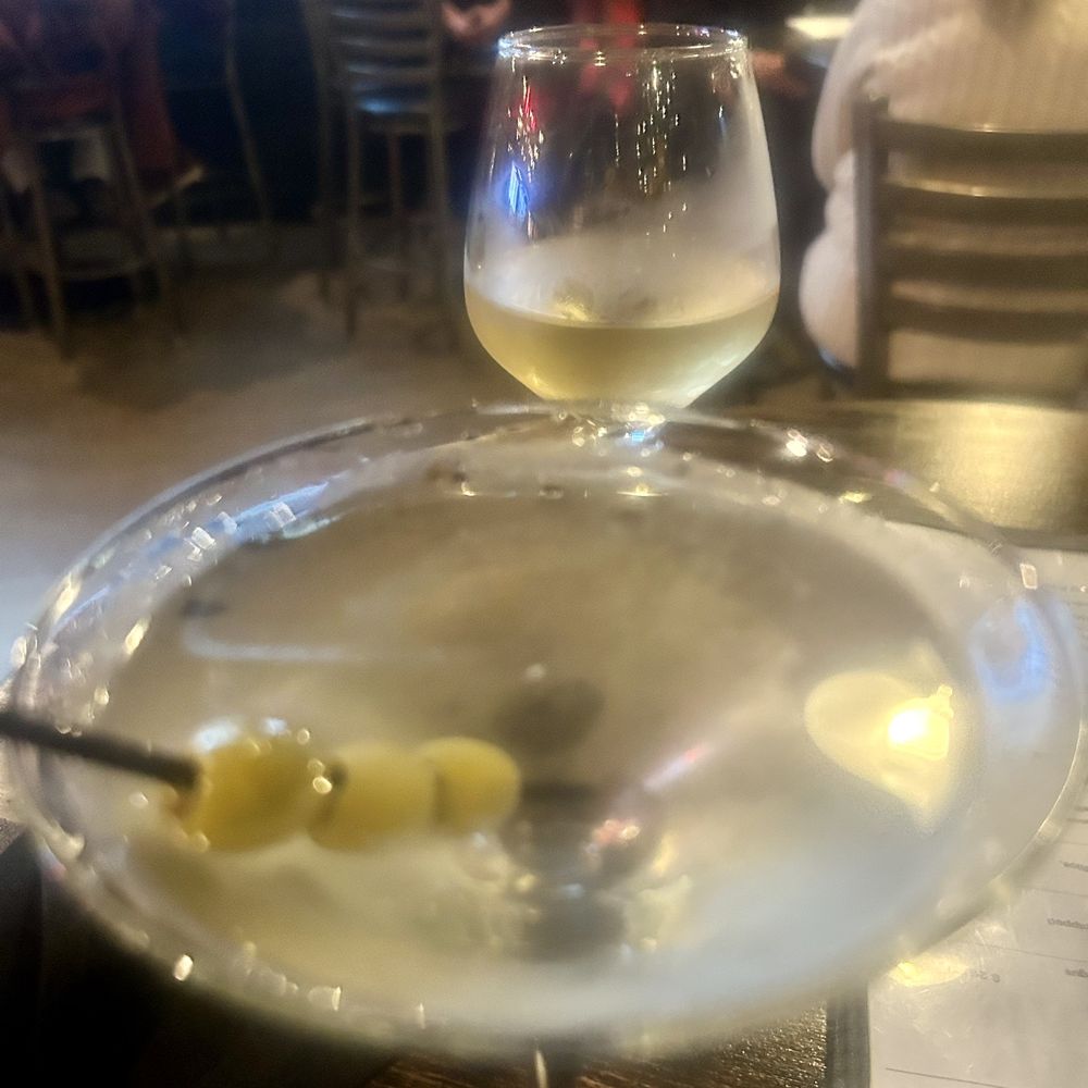 Mahoney’s on Main - Not so dirty martini. $13.00, Please get cocktail olives. - American Near Me - Bourne, Massachusetts Mahoney’s on Main - Not so dirty martini. $13.00, Please get cocktail olives. - American Near Me - Bourne, Massachusetts