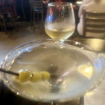 Mahoney’s on Main - Not so dirty martini. $13.00, Please get cocktail olives. - American Near Me - Bourne, Massachusetts Mahoney’s on Main - Not so dirty martini. $13.00, Please get cocktail olives. - American Near Me - Bourne, Massachusetts