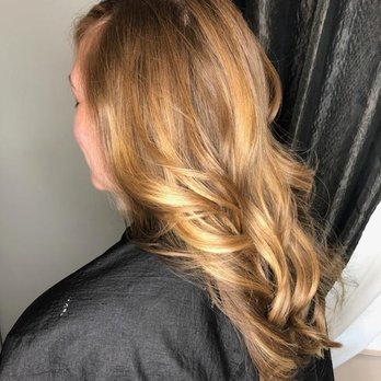 Bella Mia Salon and Spa - Getting natural Carmel Balayge highlights for the first time and loving the outcome! - Hair Salons Near Me - Ramona, California Bella Mia Salon and Spa - Getting natural Carmel Balayge highlights for the first time and loving the outcome! - Hair Salons Near Me - Ramona, California