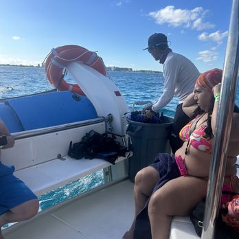 Go Visit Cancun - Brian on our boat - Tours Near Me - Cancún, ROO Go Visit Cancun - Brian on our boat - Tours Near Me - Cancún, ROO