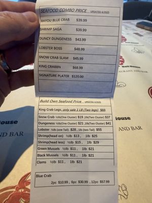 Menu photo 3 Hot N Cajun New Orleans, LA