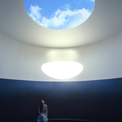 The Color Inside: A Skyspace by James Turrell - "The Color Inside" Skyspace during the day. Photo by Florian Holzherr