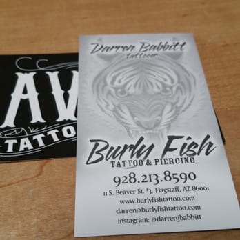 Burly Fish Tattoo & Body Piercing - Sorry we couldn't do business folks. - Tattoo Near Me - Flagstaff, Arizona Burly Fish Tattoo & Body Piercing - Sorry we couldn't do business folks. - Tattoo Near Me - Flagstaff, Arizona