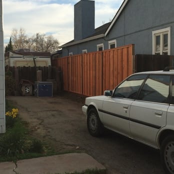 Jimmy's Construction - New fence after Chris and his team repaired it - General Contractors Near Me