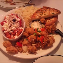 The Granada Restaurant & Pizza - Fried calamari and.. I forgot the rest damn me!