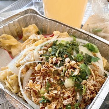 Sizzling Kitchen - Wonton Noodle Soup - Italian Near Me - Lowell, Massachusetts