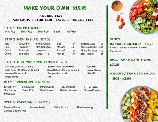 Menu photo 2 Yum Poke Port Wentworth, GA Menu photo 2 Yum Poke Port Wentworth, GA