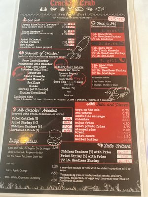 Menu photo 2 Crackin' Crab Santa Fe Seafood Boil Santa Fe, NM