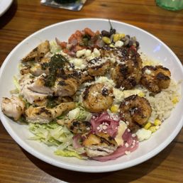 Mimi's Fiesta Chicken and Shrimp Bowl Mimi's Fiesta Chicken and Shrimp Bowl