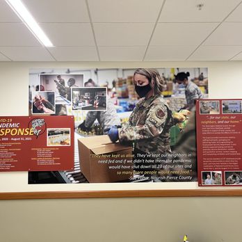 Image 360 - Timeline wall with layered acrylic on stand offs - Printing Services Near Me - Tacoma, Washington